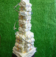 Geburtstagspräsent -Windeln- © Barbaras Dekoservice