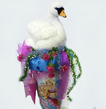 Zuckertüte mit Schwan © Barbaras Dekoservice