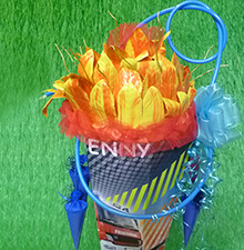 Zuckertüte mit Feuerwehr-Thema © Barbaras Dekoservice