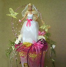 Zuckertüte mit Barbie © Barbaras Dekoservice