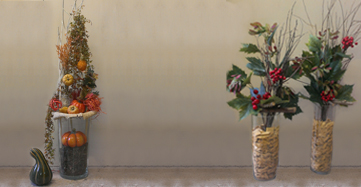 Verschiedene Gestecke © Barbaras Dekoservice