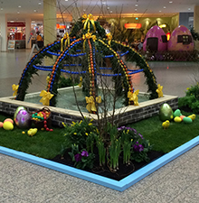 Osterbrunnen © Barbaras Dekoservice