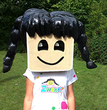 GGZ-Maskottchen Zwikki © Barbaras Dekoservice