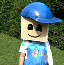 GGZ-Maskottchen Faxx © Barbaras Dekoservice