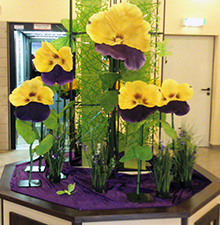 Innendekoration mit Frühlingsblumen © Barbaras Dekoservice