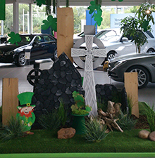 Innendekoration mit irischer Landschaft © Barbaras Dekoservice